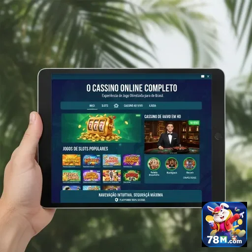 Ilustração de Experiência de Uso Simples em Jogos e Slots